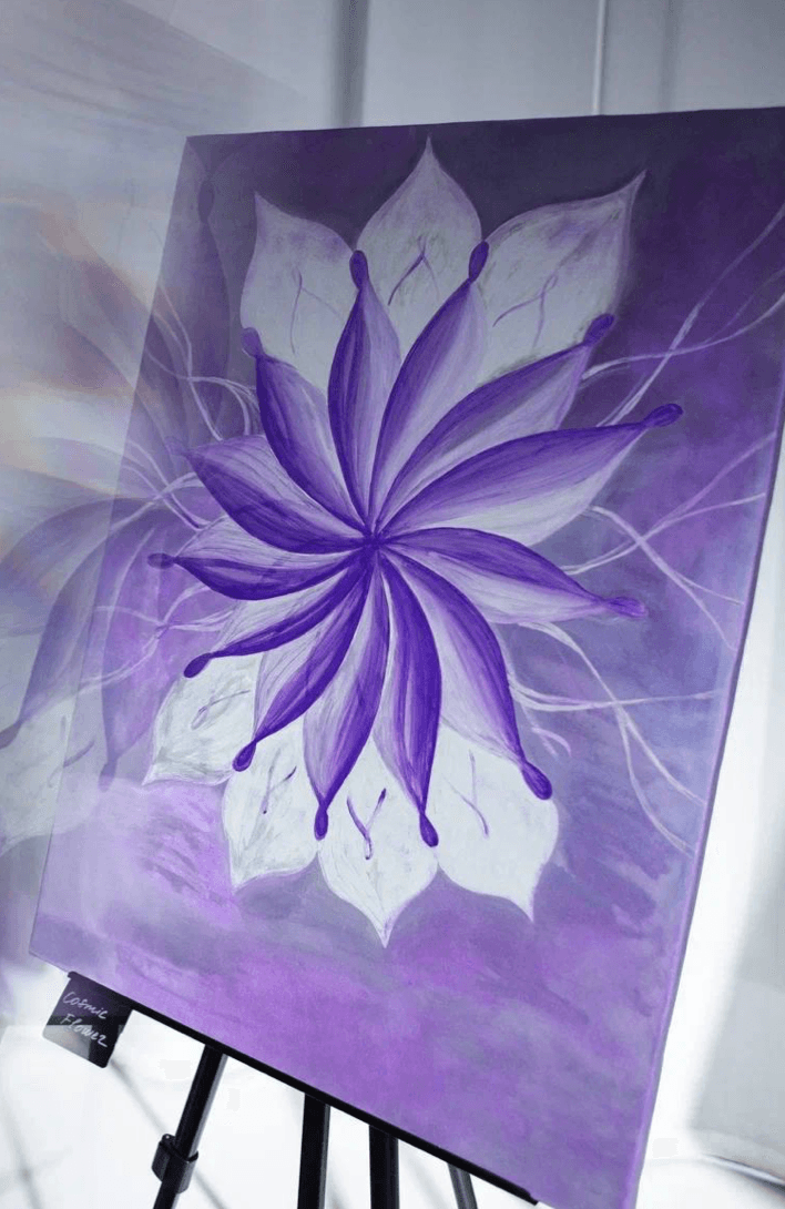 Космический цветок detail 2