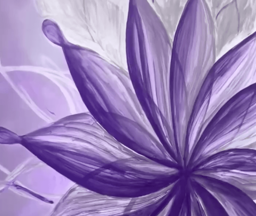 Космический цветок detail 3