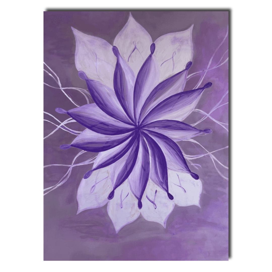 Космический цветок detail 1